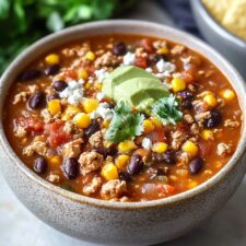 Easy Taco Soup Recipe