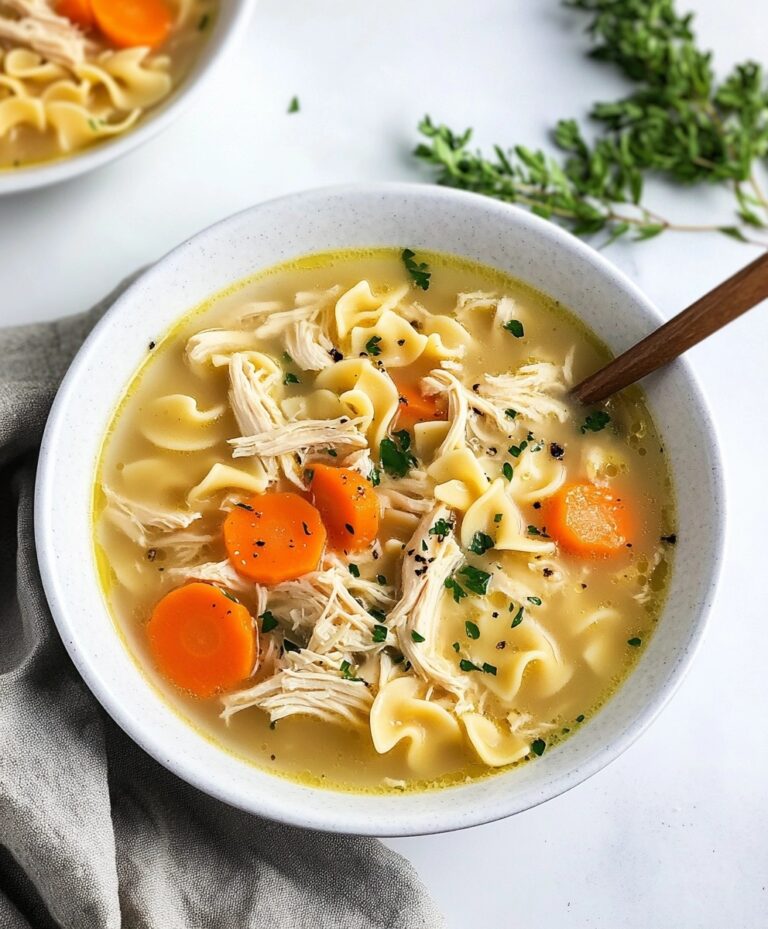 Copycat Panera Bread Chicken Noodle Soup Recipe
