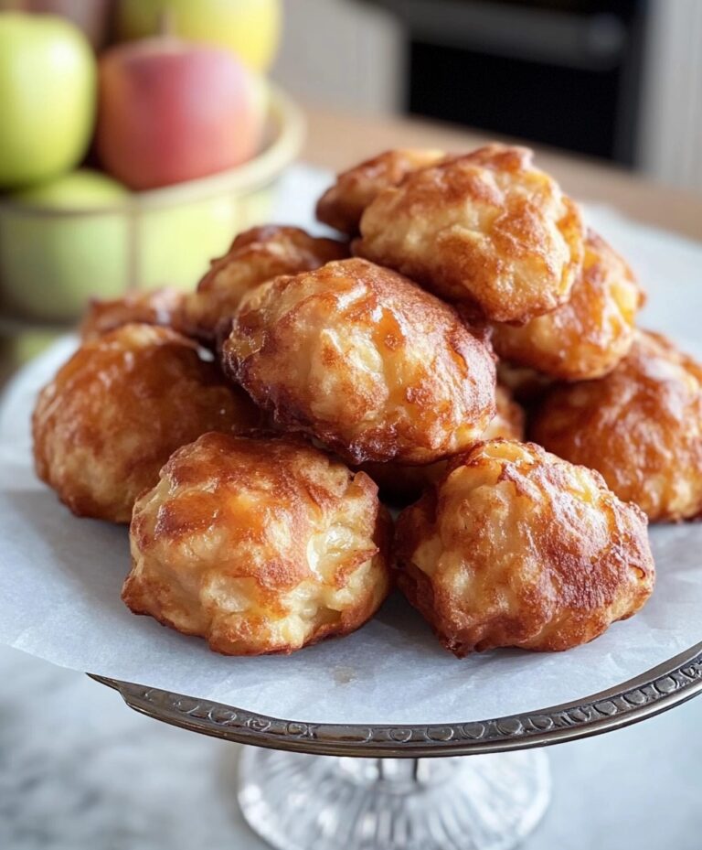 Baked Apple Fritters Recipe