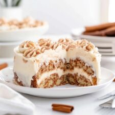 Cinnamon Roll Poke Cake Recipe
