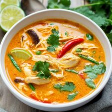 Easy Thai Chicken Curry Soup Recipe