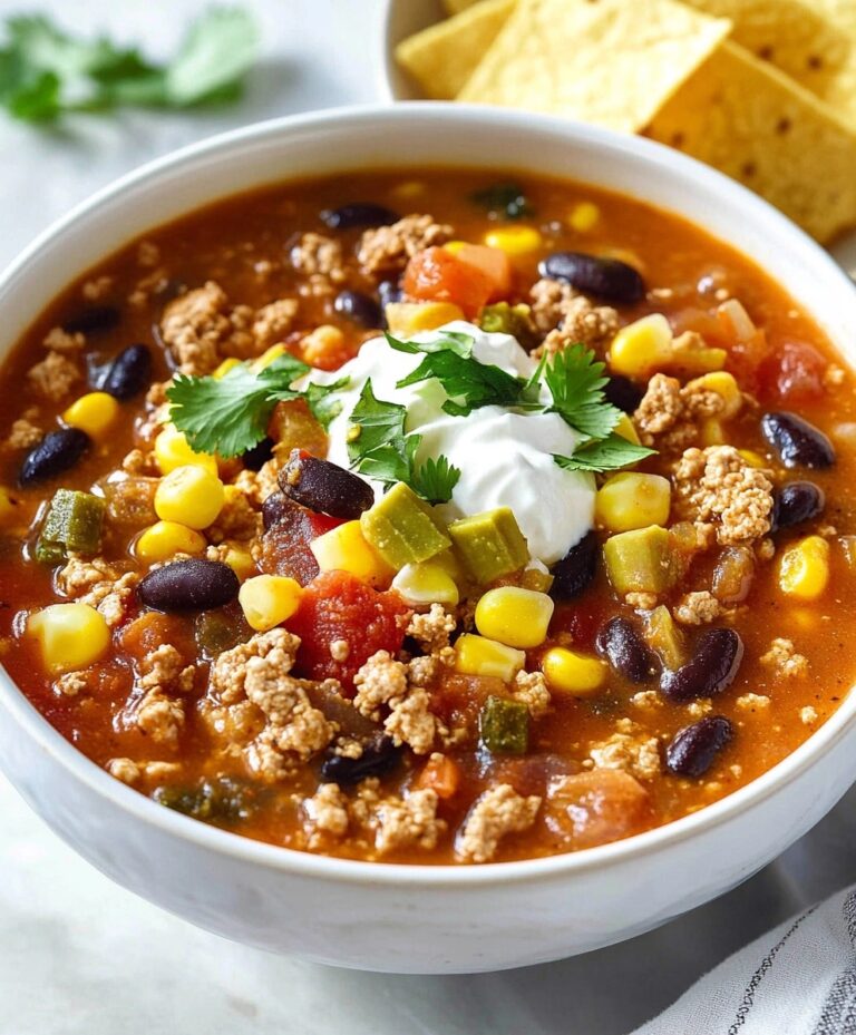 Easy Taco Soup Recipe