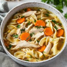 Easy Rotisserie Chicken Noodle Soup Recipe