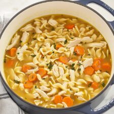 Easy One Pot Chicken Noodle Soup Recipe