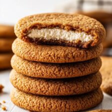 Gingerbread Cheesecake Cookies Recipe