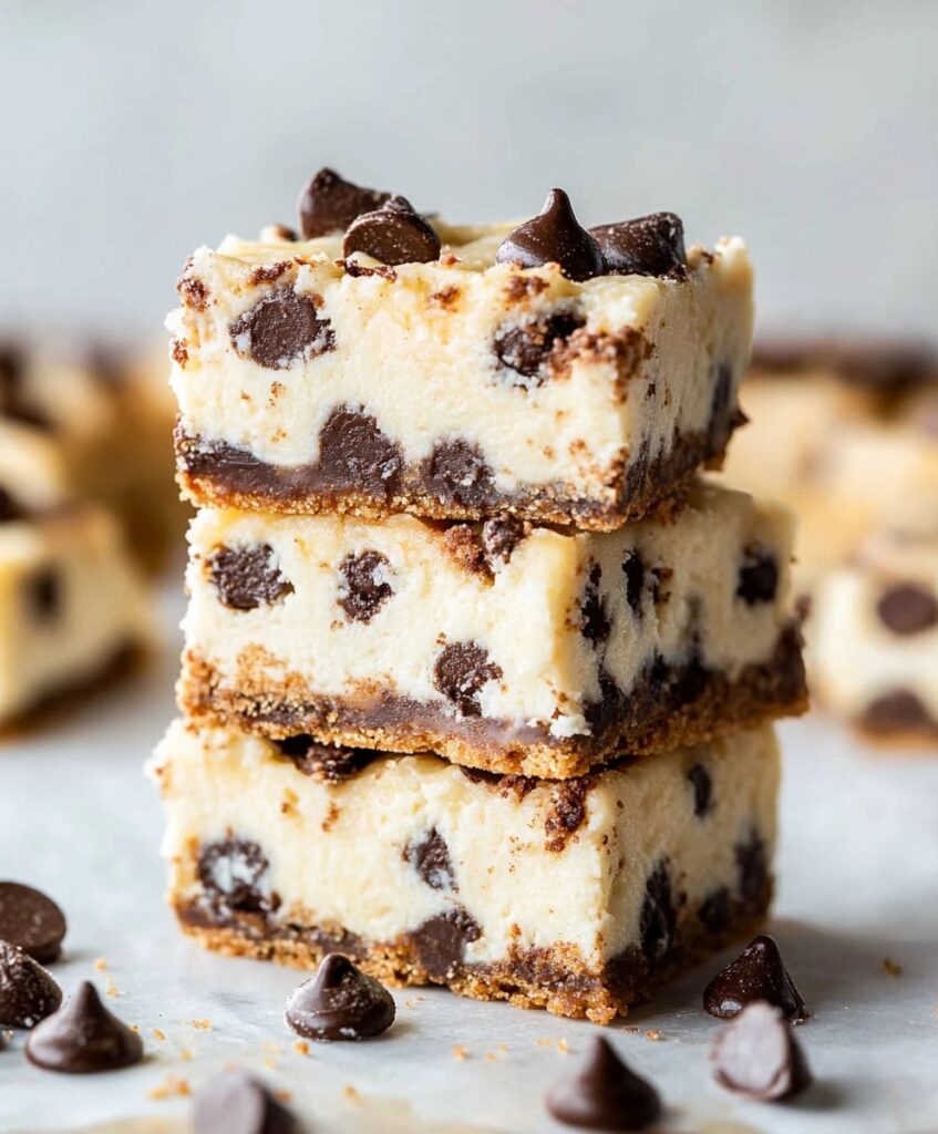 Cookie Dough Cheesecake Bars Recipe