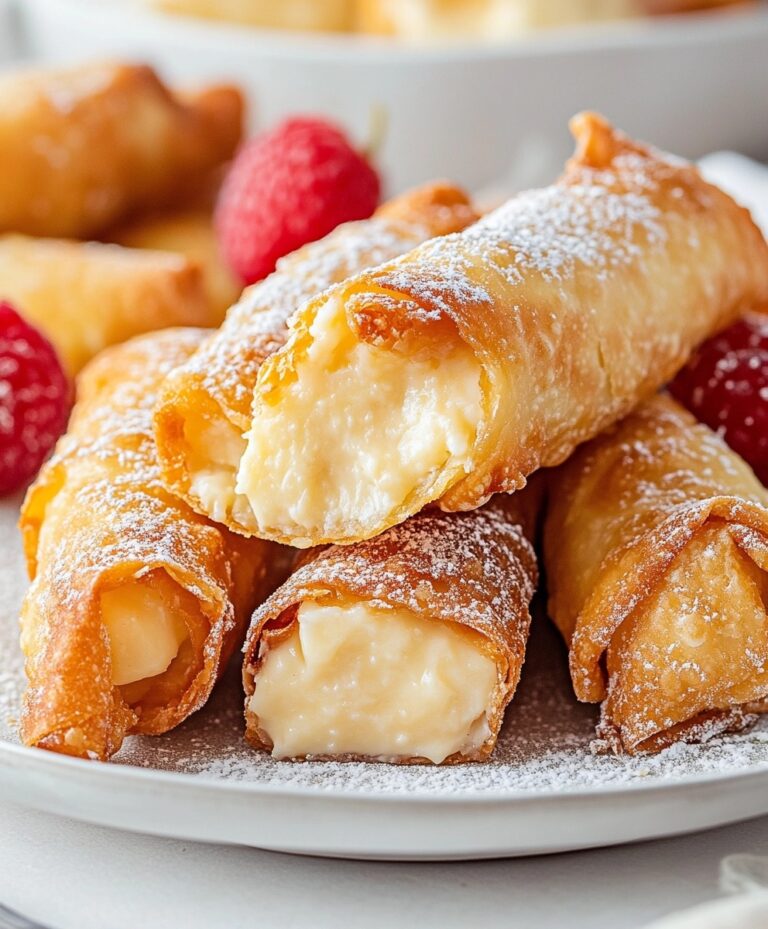 Cheesecake Egg Rolls Recipe