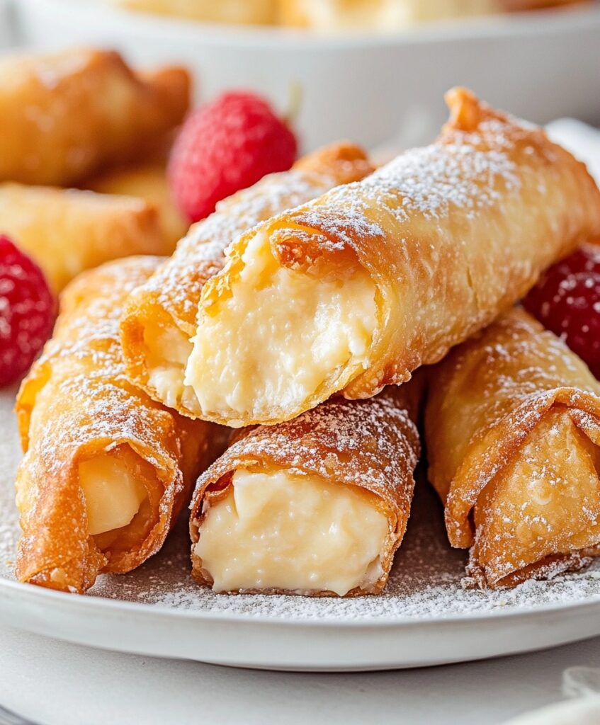 Cheesecake Egg Rolls Recipe