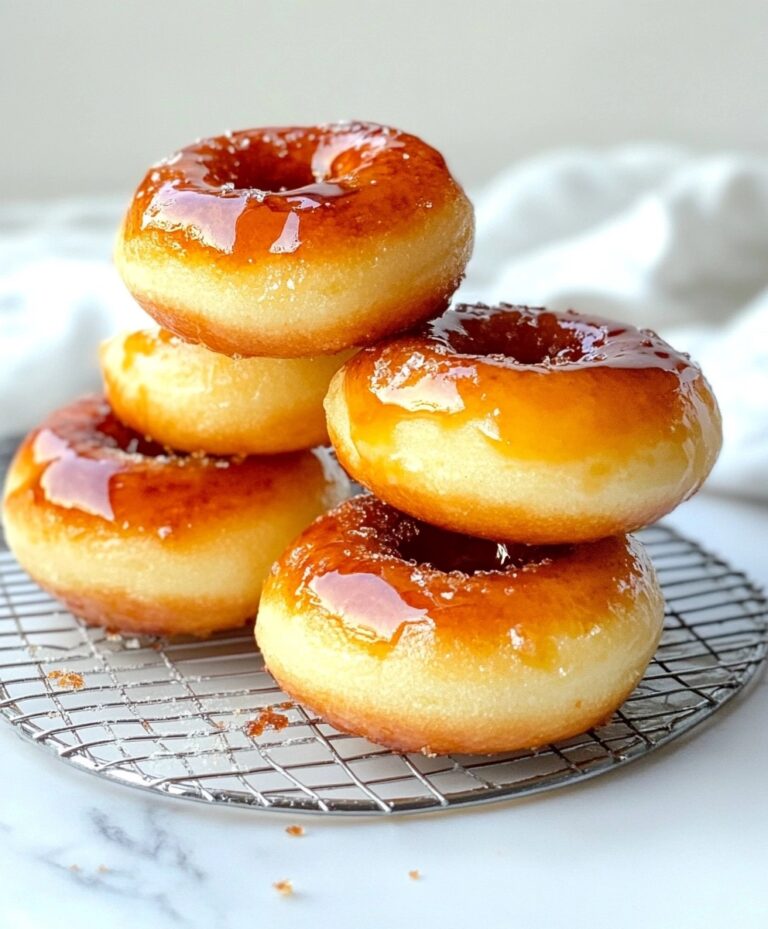 Baked Crème Brûlée Donuts Recipe