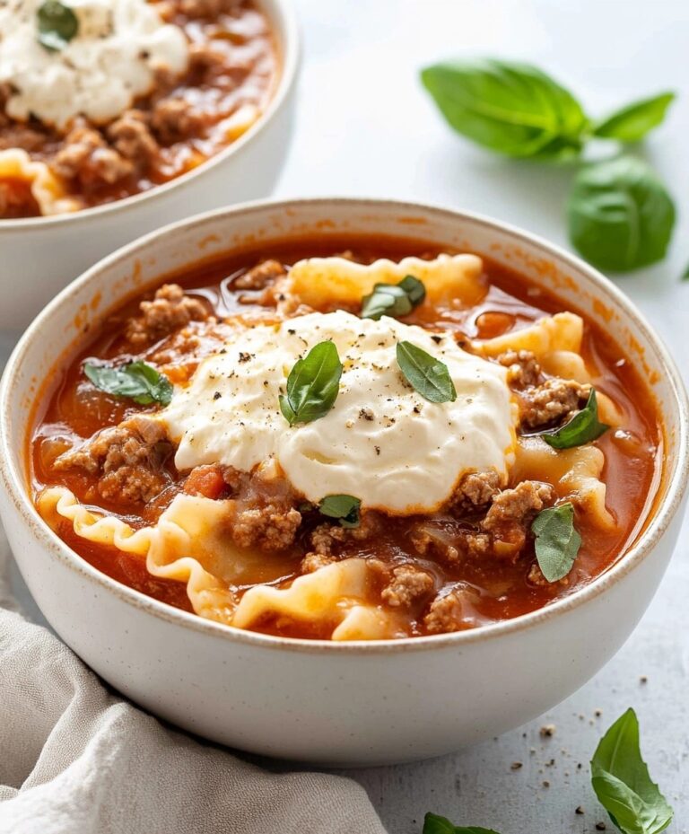 Lasagna Soup Recipe