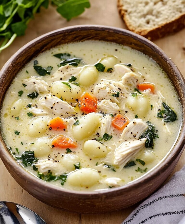 Olive Garden Chicken Gnocchi Soup Recipe