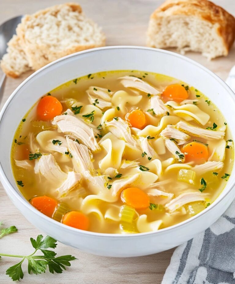 Easy Chicken Noodle Soup Recipe