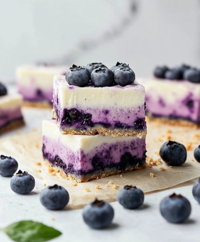 Blueberry Cheesecake Bars Recipe