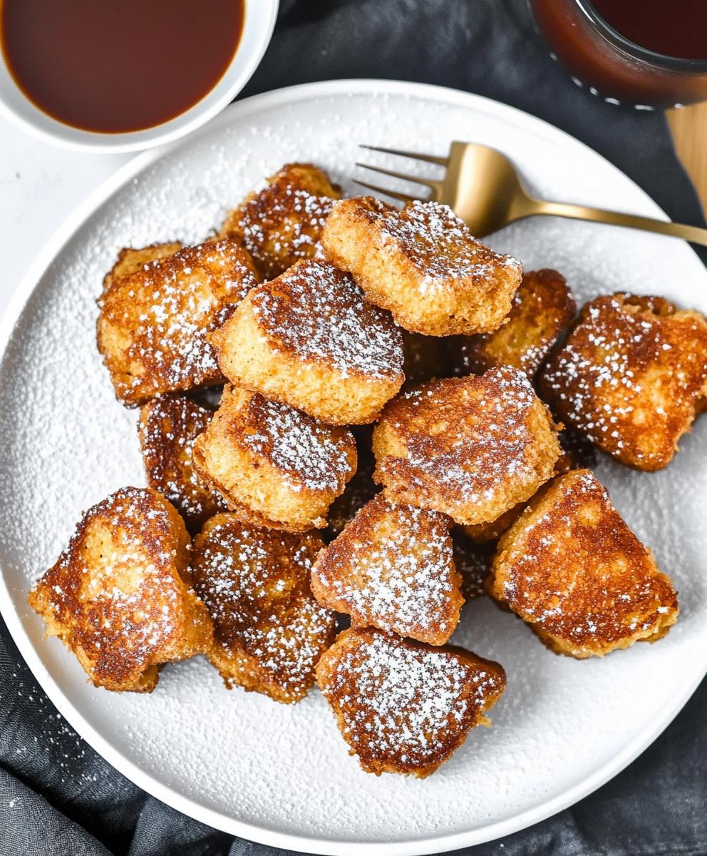 Air Fryer French Toast Bites Recipe