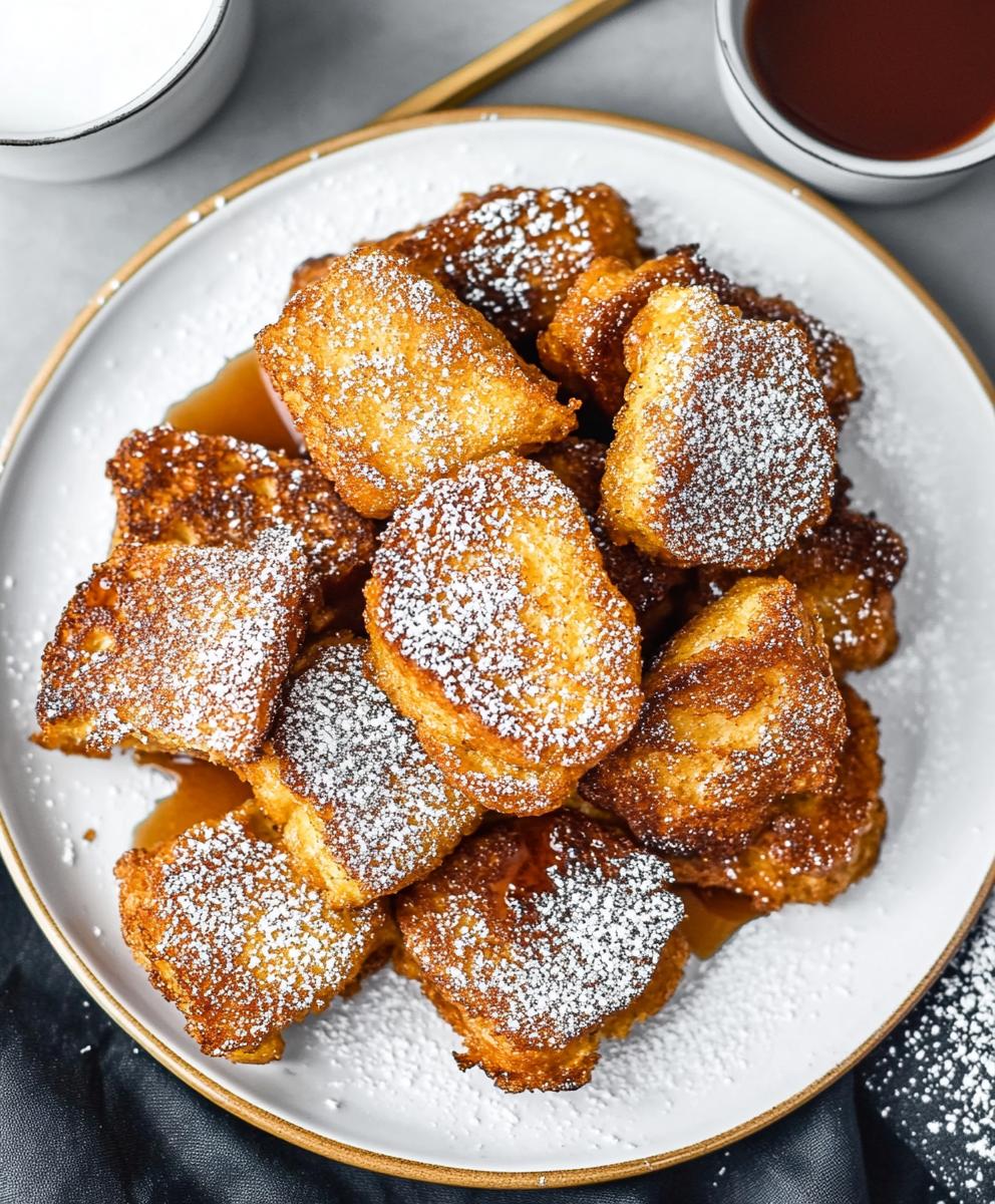 Air Fryer French Toast Bites Recipe