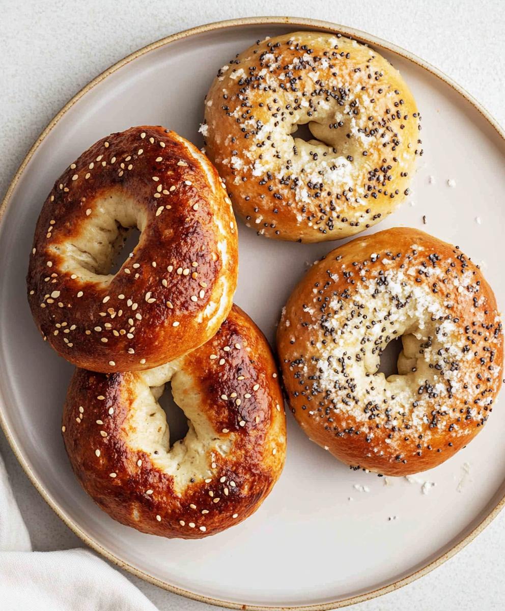 Air Fryer Protein Bagels Recipe