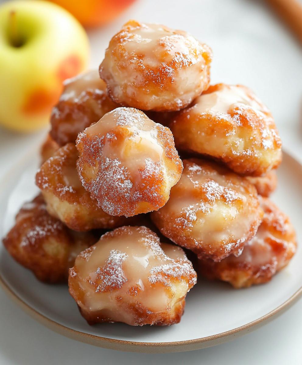Apple Fritter Bites Recipe