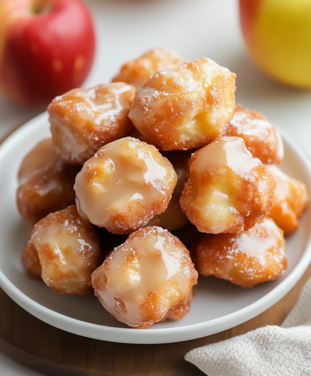 Apple Fritter Bites Recipe