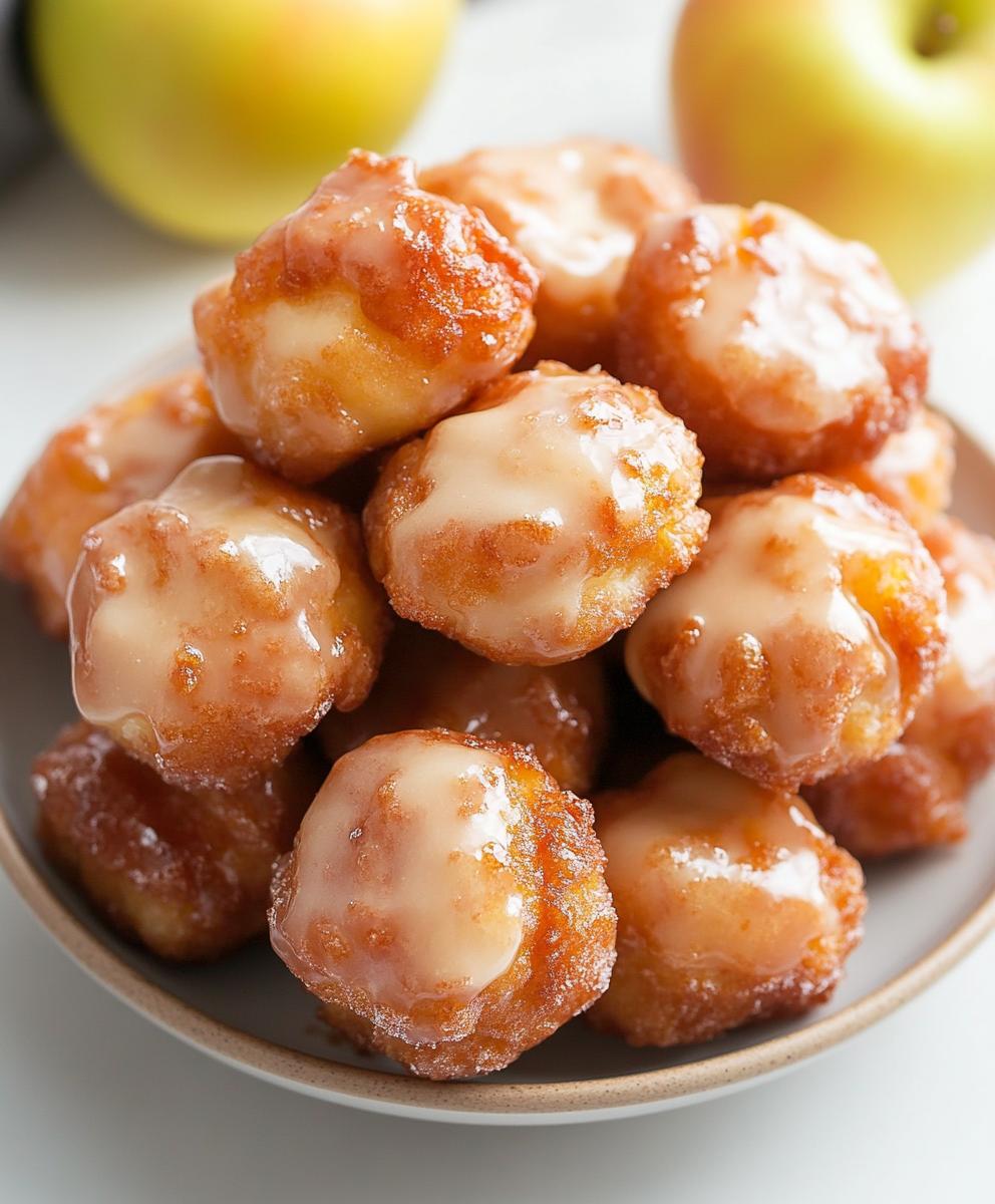 Apple Fritter Bites Recipe