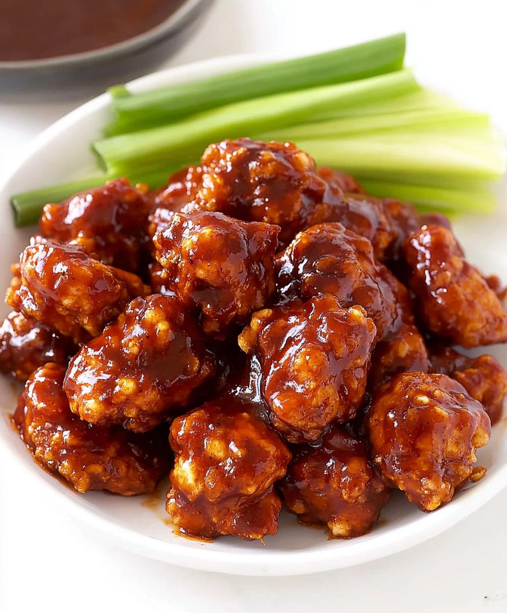Baked Honey Bbq Popcorn Chicken Recipe