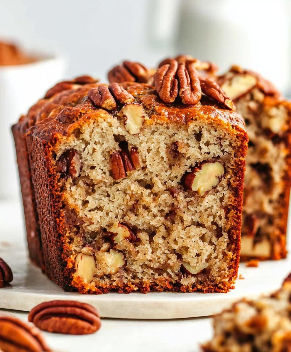 Banana Bread With Pecans Recipe