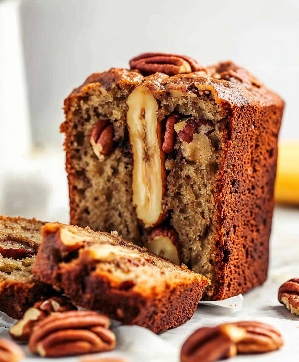 Banana Bread With Pecans Recipe