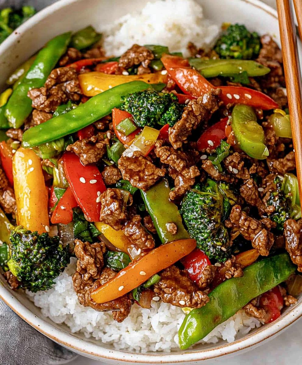 Beef Stir Fry With Vegetables Recipe