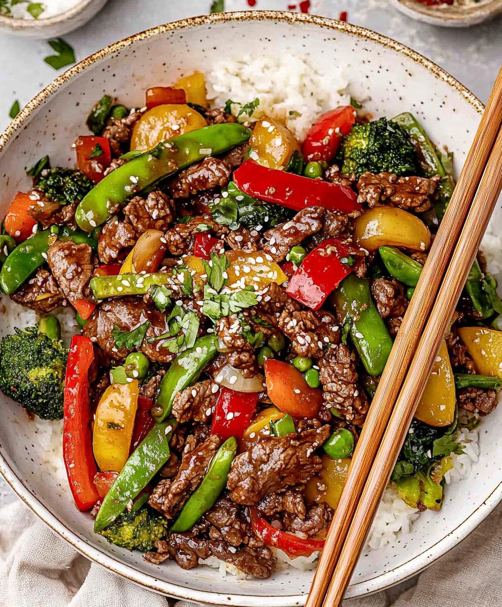 Beef Stir Fry With Vegetables Recipe
