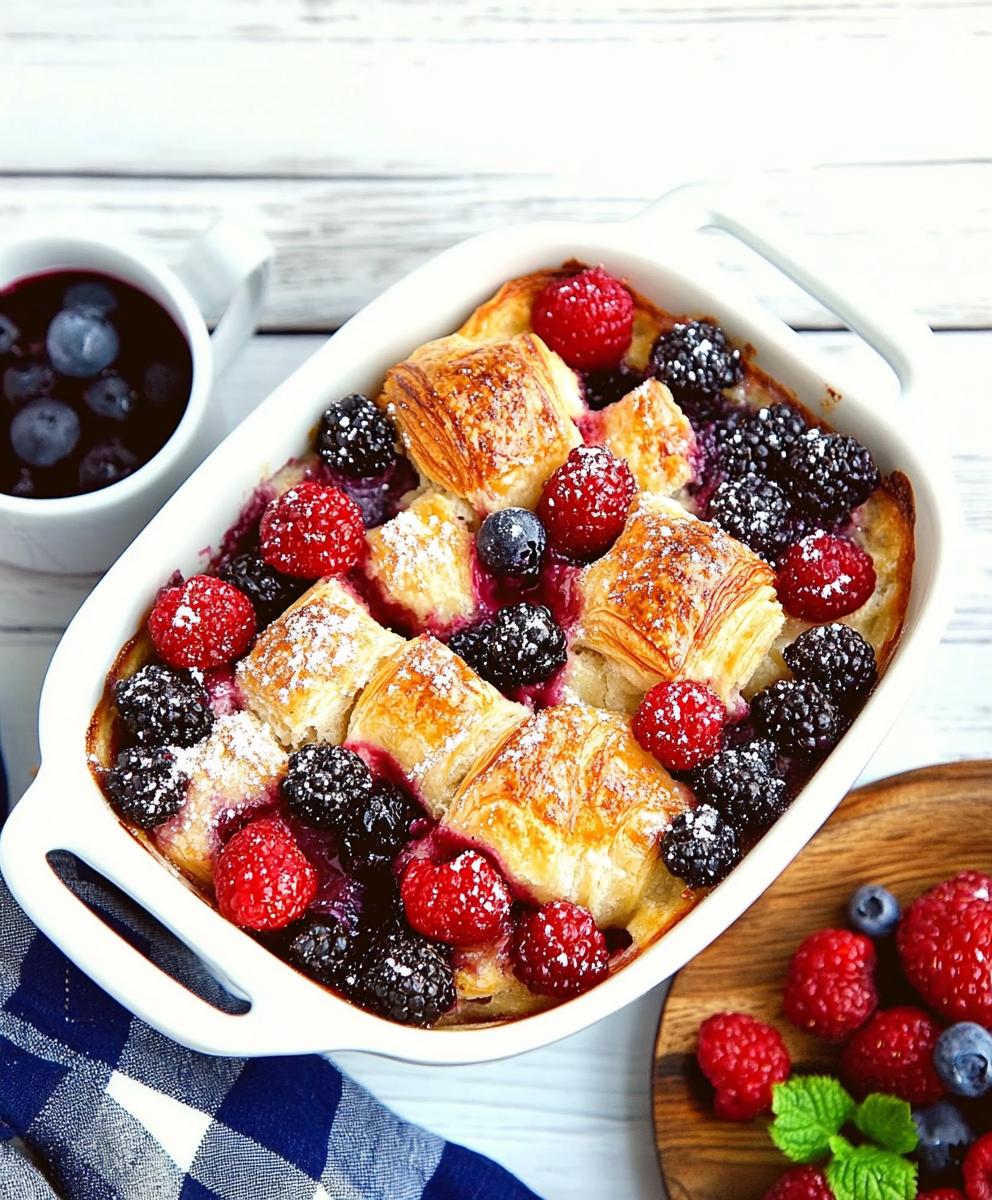 Berry Croissant Bake Recipe