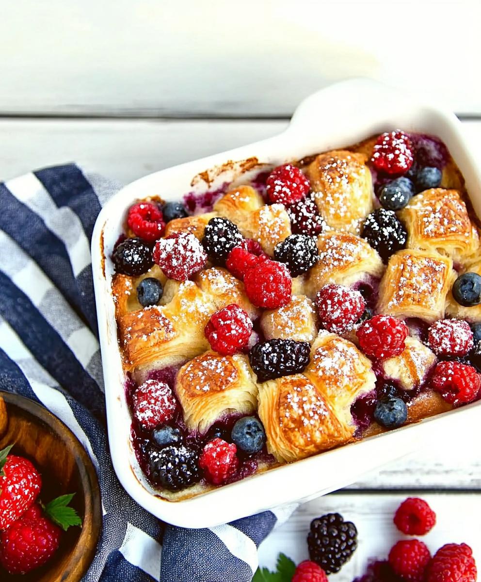 Berry Croissant Bake Recipe