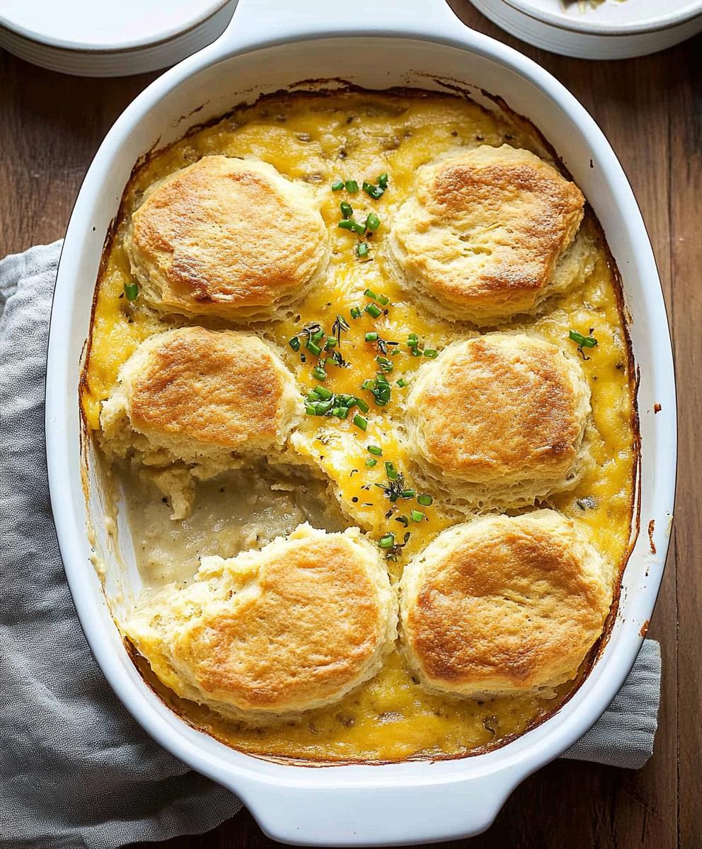 Biscuits And Gravy Breakfast Casserole Recipe