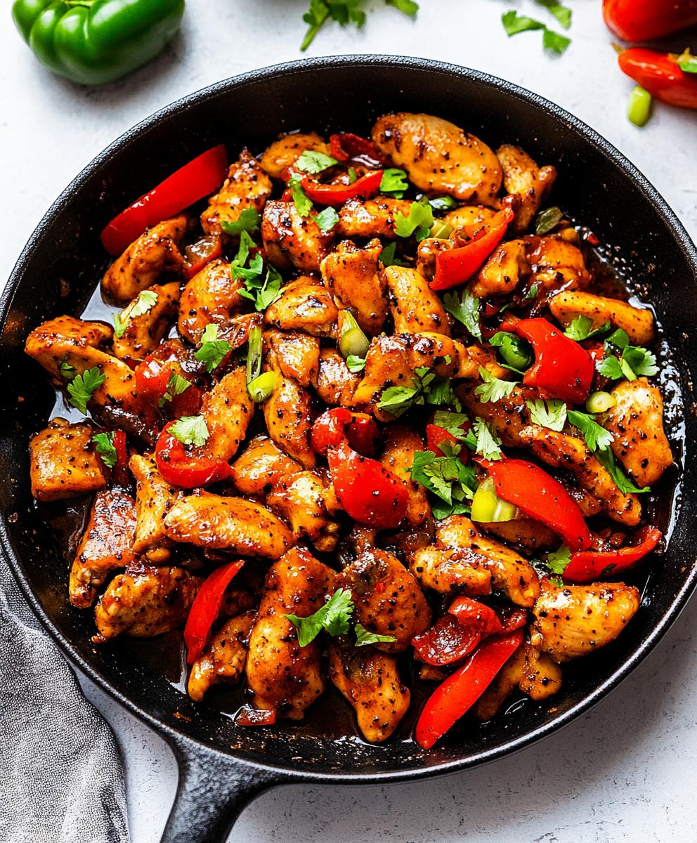 Black Pepper Chicken Recipe