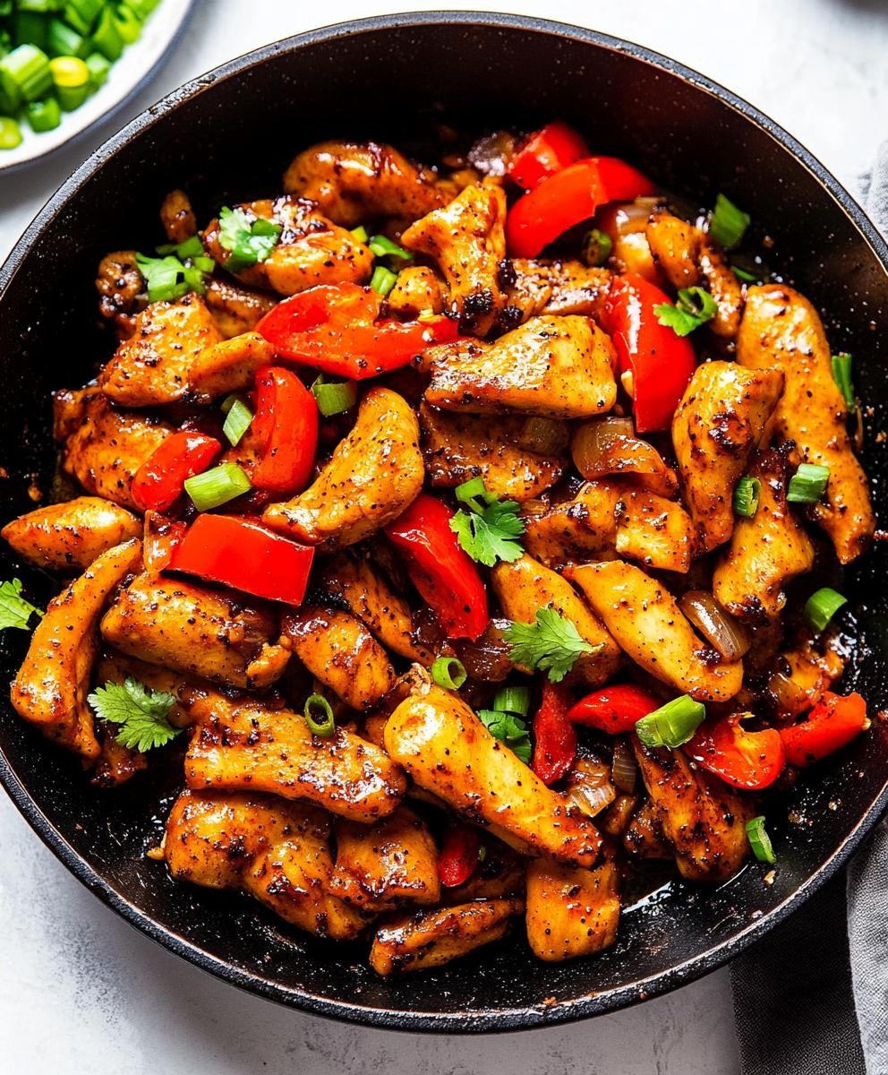 Black Pepper Chicken Recipe