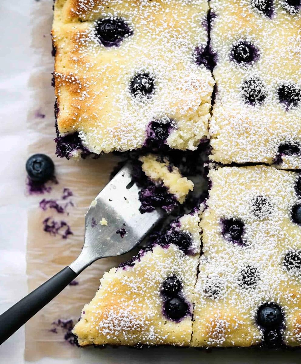 Blueberry Buttermilk Pancake Casserole Recipe