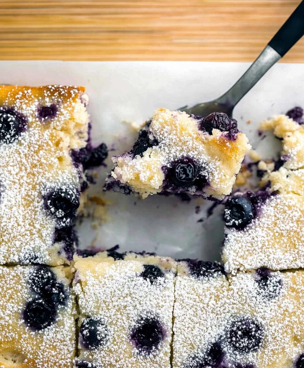 Blueberry Buttermilk Pancake Casserole Recipe