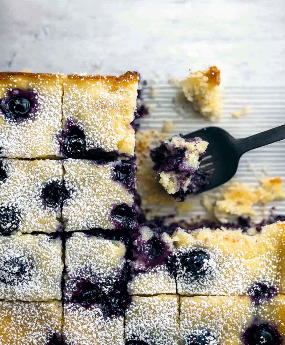 Blueberry Buttermilk Pancake Casserole Recipe