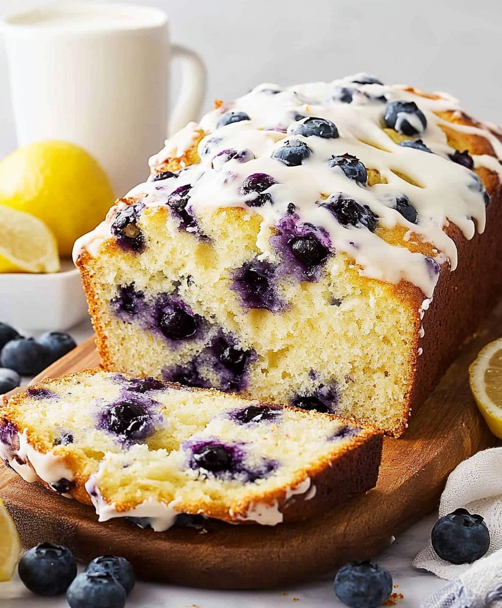 Blueberry Cream Cheese Bread Recipe