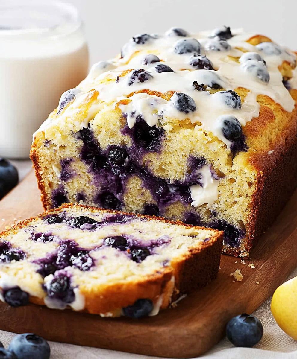 Blueberry Cream Cheese Bread Recipe