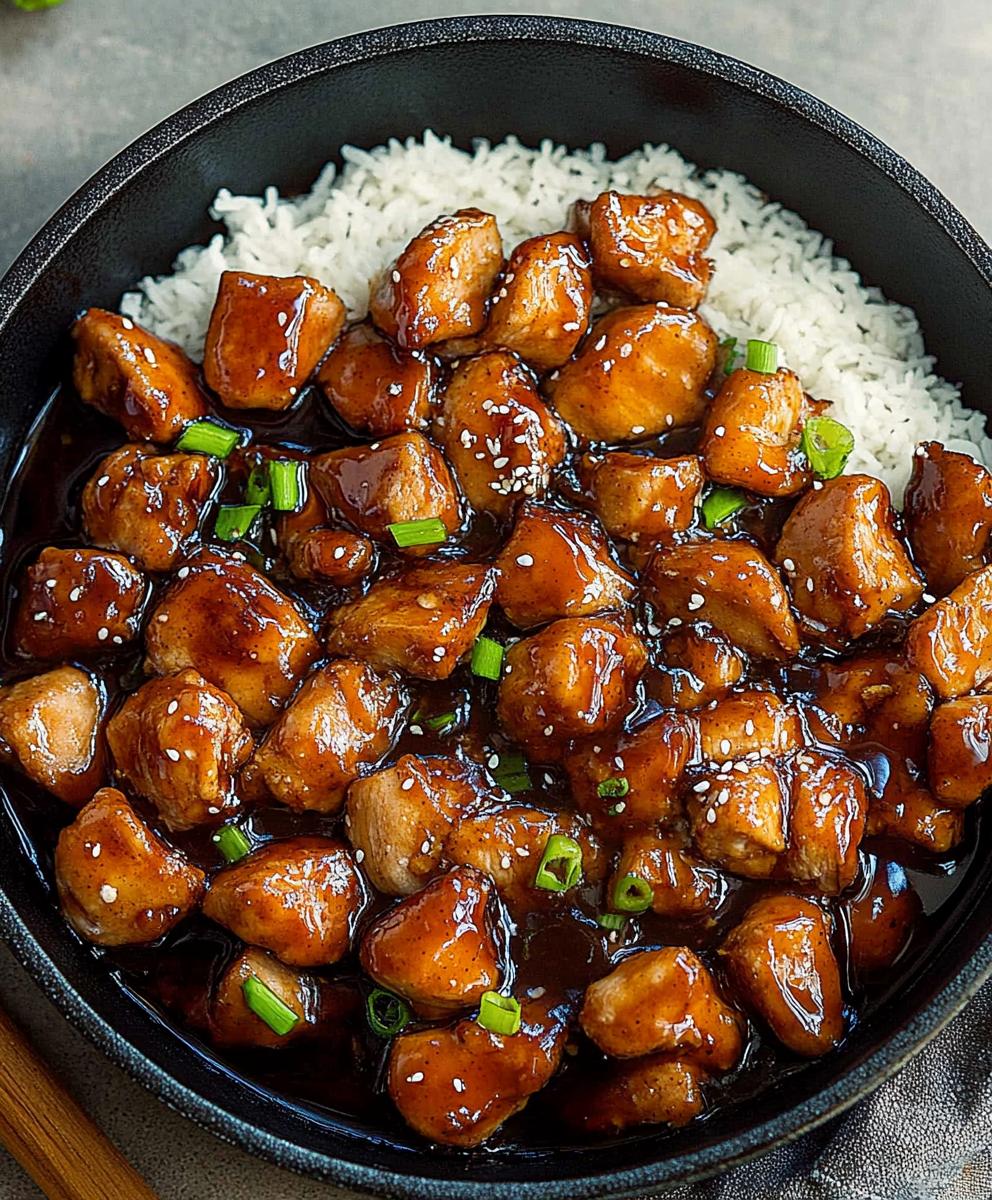 Bourbon Chicken Copycat Recipe