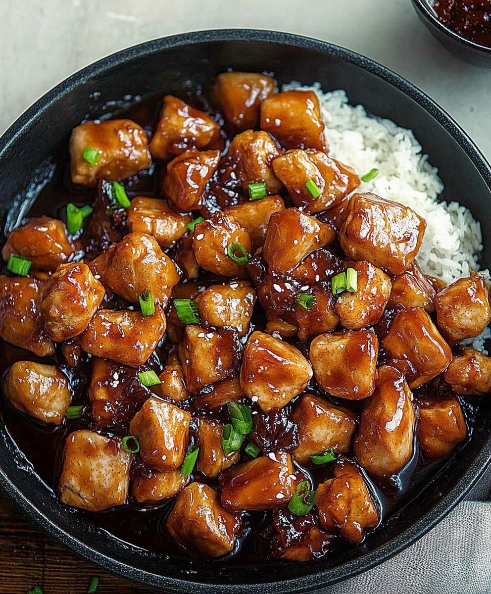 Bourbon Chicken Copycat Recipe