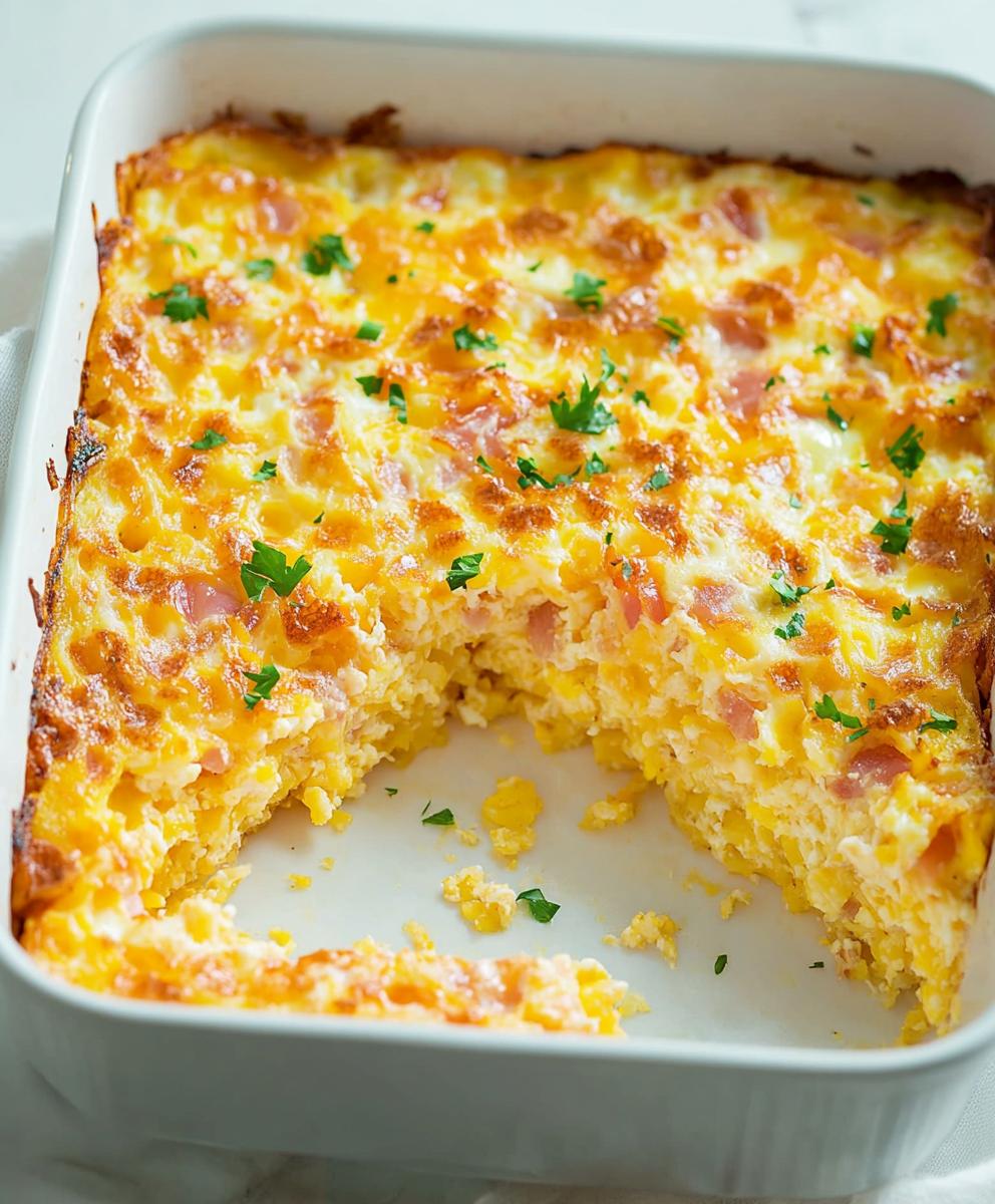 Breakfast Casserole (hash Browns & Eggs) Recipe
