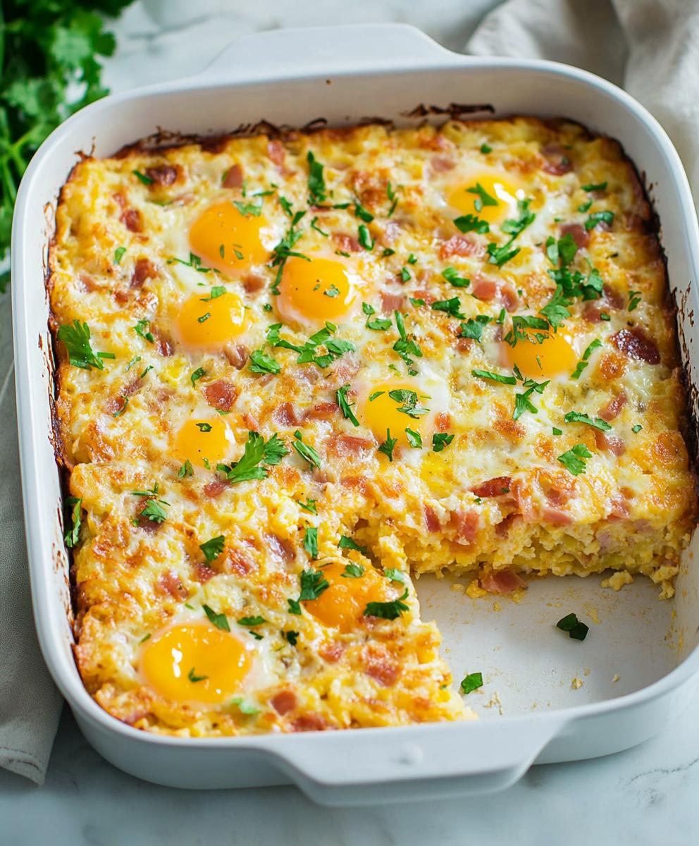 Breakfast Casserole (hash Browns & Eggs) Recipe