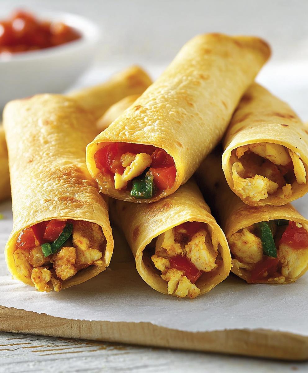 Breakfast Taquitos Recipe