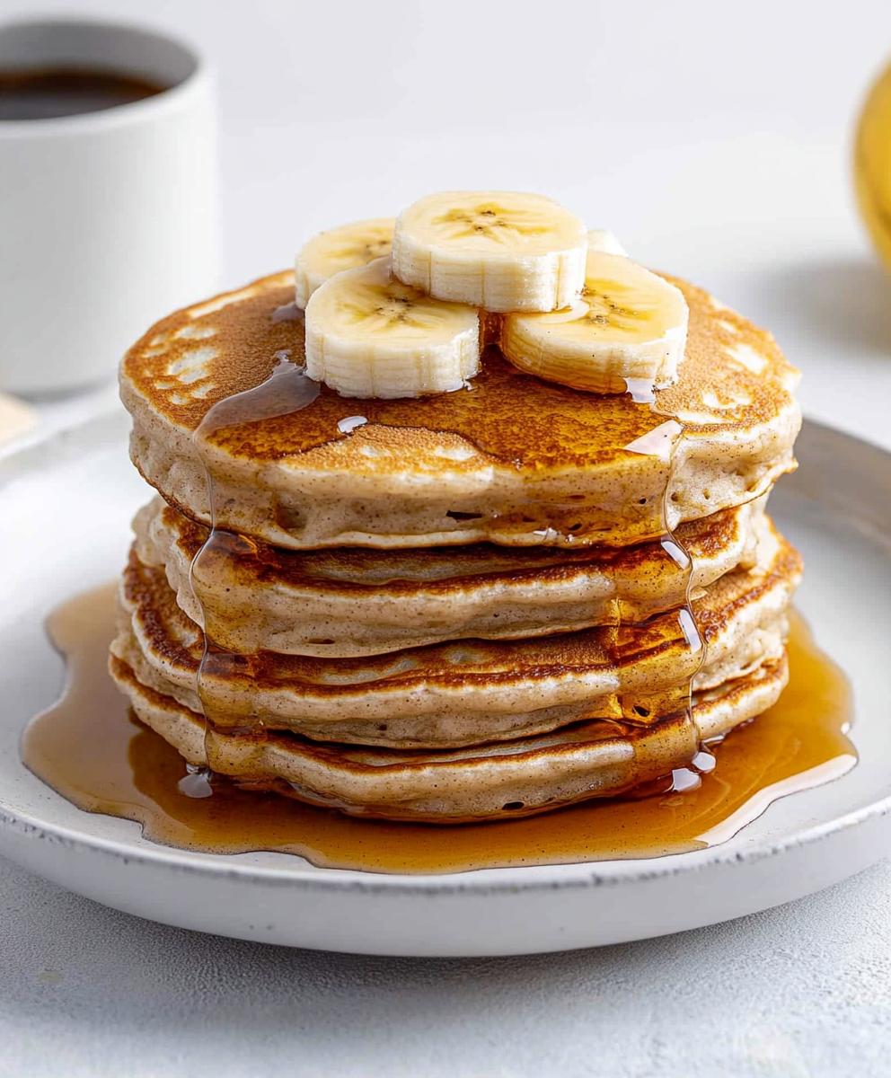 Brown Sugar Banana Pancakes Recipe