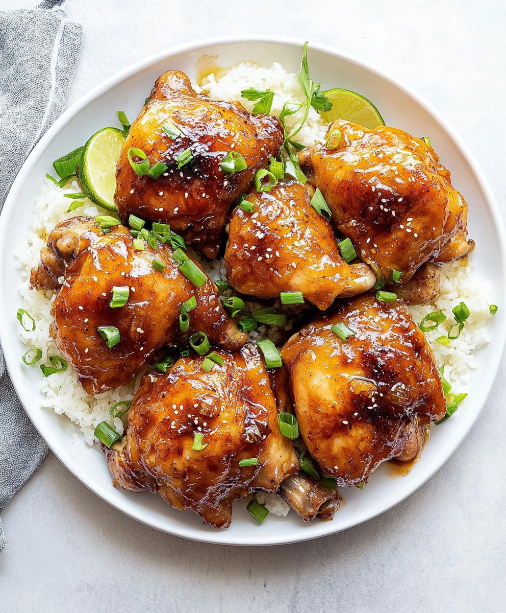 Brown Sugar Soy Glazed Chicken Recipe