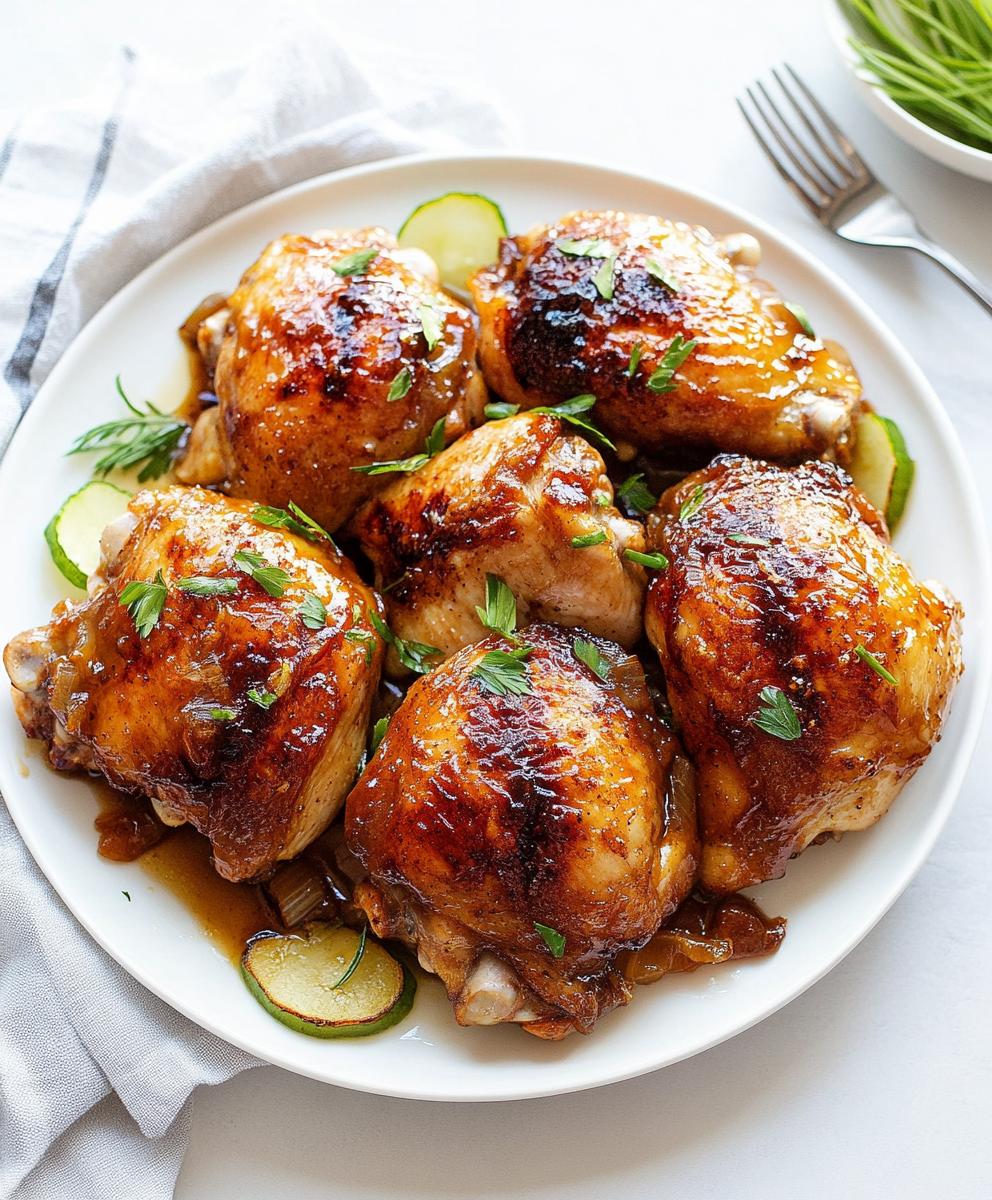 Brown Sugar Soy Glazed Chicken Recipe