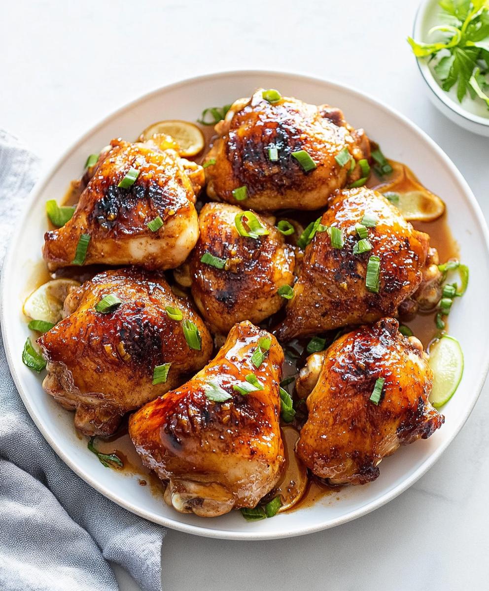 Brown Sugar Soy Glazed Chicken Recipe