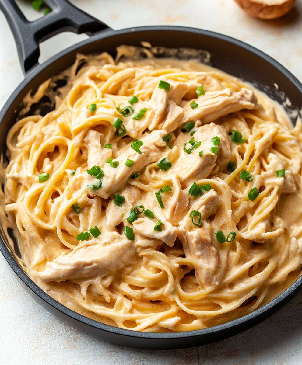 Buffalo Chicken Alfredo Recipe