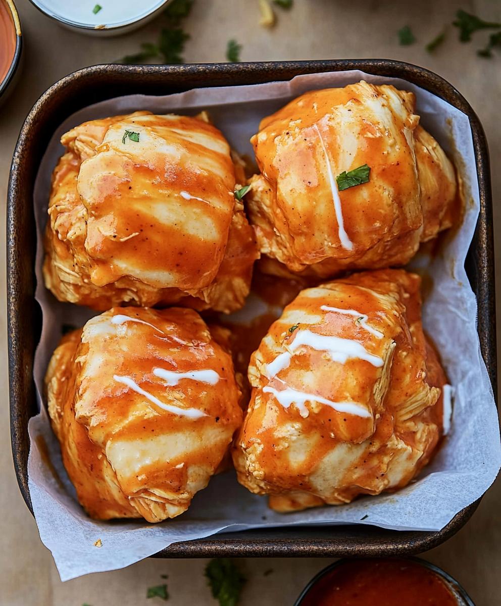 Buffalo Chicken Bombs Recipe