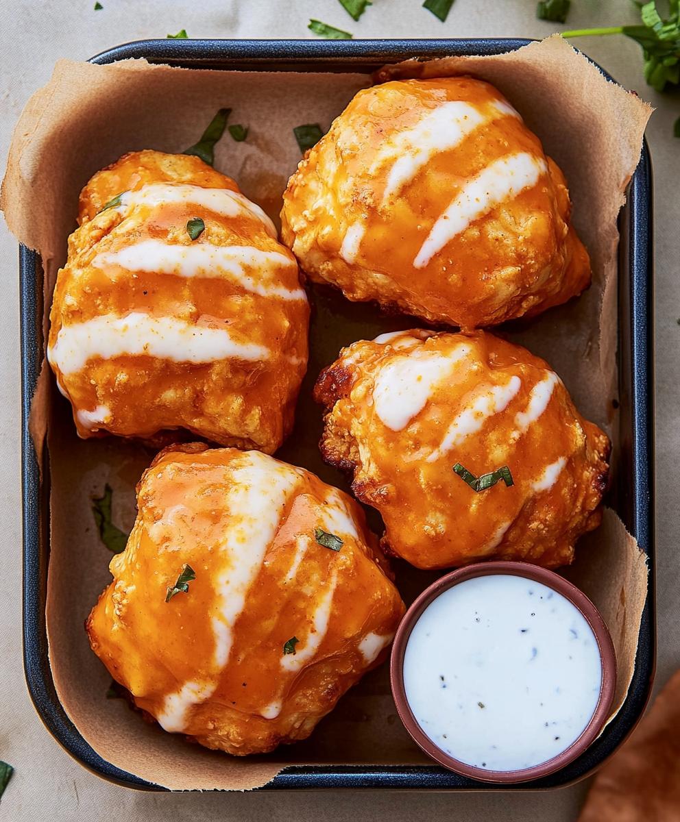 Buffalo Chicken Bombs Recipe